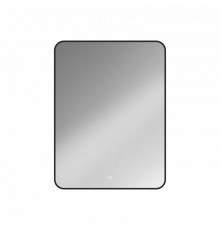 Зеркало Vincea 50 х 70 см, LED c сенсорным выключателем и диммером, черная рама, VLM-3VC500B