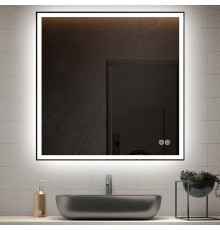 Зеркало Vincea VLM-3VN8008-2, 80 х 80 см, LED подсветка, сенсор, диммер, функция антизапотевания, цвет белый