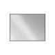 Зеркало Vincea 80 х 60 см, LED c сенсорным выключателем и диммером, с функцией антизапотевания, черная рама, VLM-3VN800B-2