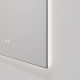 Зеркало Vincea VLM-4F100GM-2, 100 х 80 см, LED-подсветка, с сенсорным выключателем, рама воронёная сталь, gunmetal