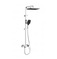 Душевая система Vincea Cube VSFS-4C12CH, с поворотным изливом, цвет хром