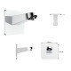 Душевая система Vincea Inspire VSFW-3I22MT3GM, термостатическая, воронёная сталь, gunmetal