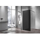 Душевая стенка Vincea Walk-In VSW-1H100GFB, 100 см, стекло матовое тонированное, профиль черный матовый