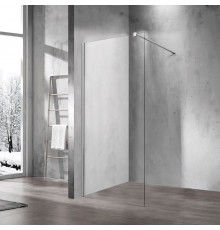 Душевая стенка Vincea Walk In 120 см, стекло прозрачное, профиль хром, VSW-1H120CL