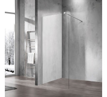 Душевая стенка Vincea Walk-In 60 см со свободным входом, стекло прозрачное, профиль хром, VSW-1H600CL