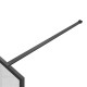 Душевая стенка Vincea Walk In VSW-1HP110FLGM, 110 см, стекло рифленое, профиль вороненая сталь