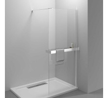 Душевая стенка со свободным входом Vincea Walk In 100 см, стекло прозрачное, профиль хром, VSW-4HR100CL