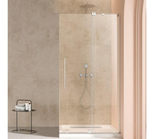 Душевая стенка Vincea Walk In VSW-4WSL120CL-L/VSW-4WSL120CL-R, 120 см, стекло прозрачное, профиль хром, левая/правая