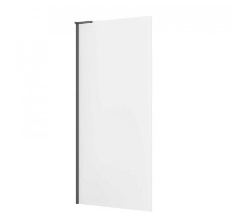 Душевая стенка Vincea Walk In VSW-7HA900CLGM, 90 см, стекло прозрачное, профиль вороненая сталь