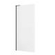 Душевая стенка Vincea Walk In VSW-7HA900CLGM, 90 см, стекло прозрачное, профиль вороненая сталь